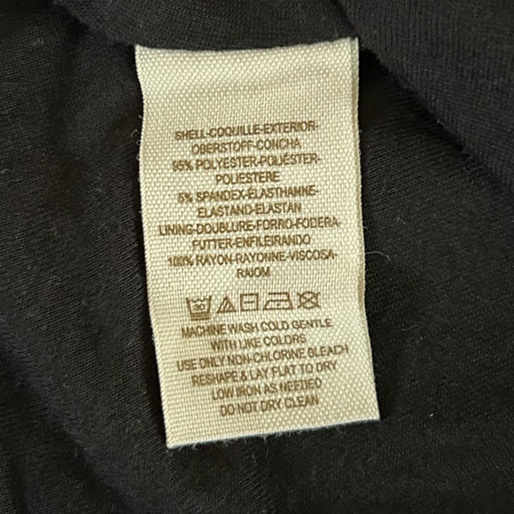 Free People | Womens Black Mini Dress Cream Crochet Peter Pan Collar Open Back M - Picture 16 of 16